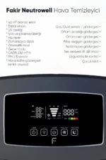 NEUTROWELL Hava Temizleyici - Görsel 8