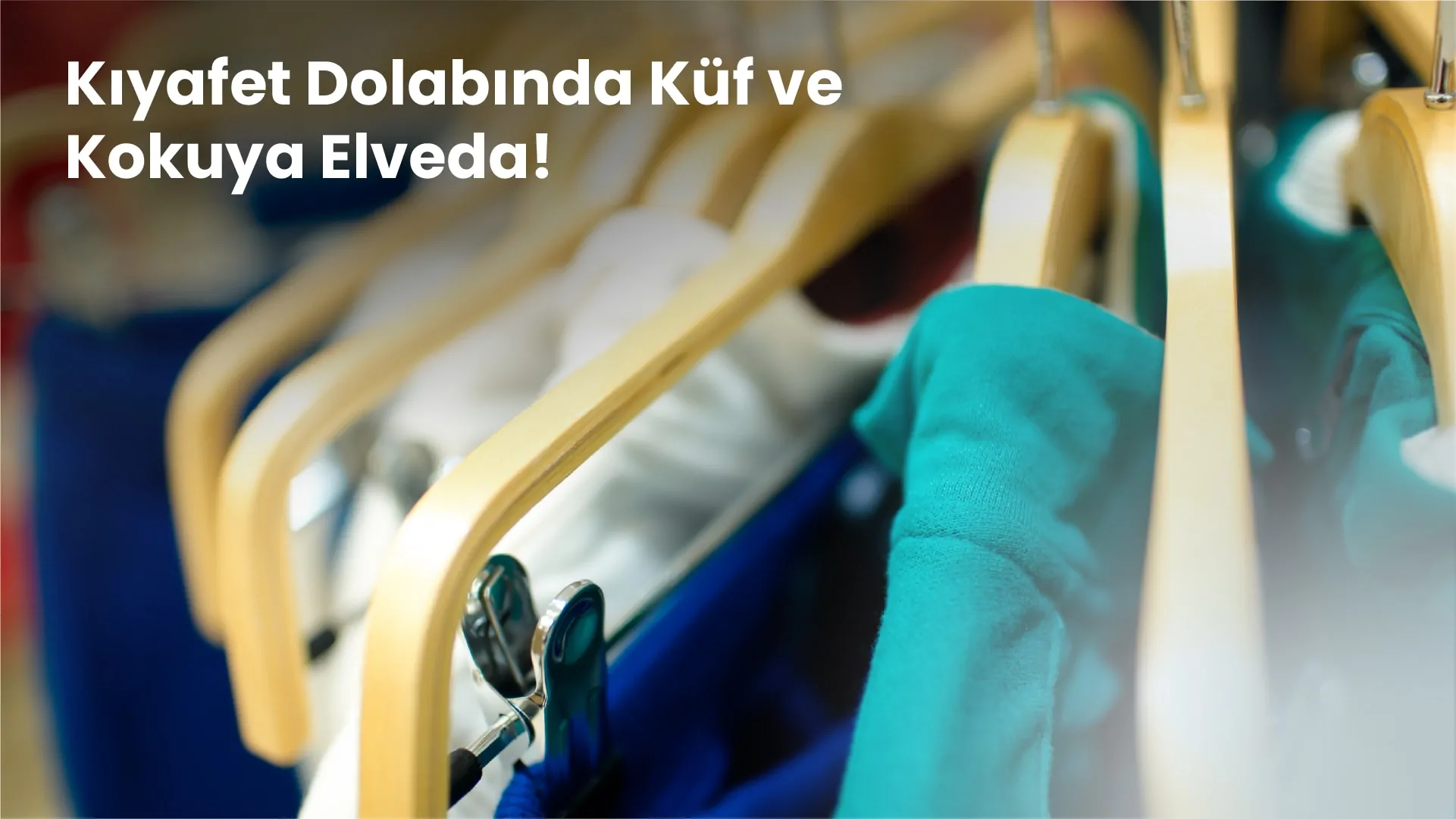 Kıyafet Dolabında Küf ve Kokuya Elveda!