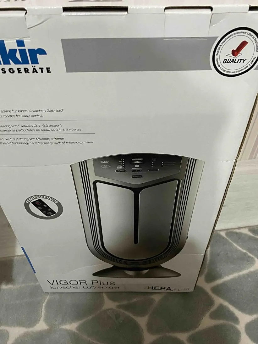 Fakir Vigor Plus İyonik Hava Temizleyici photo review